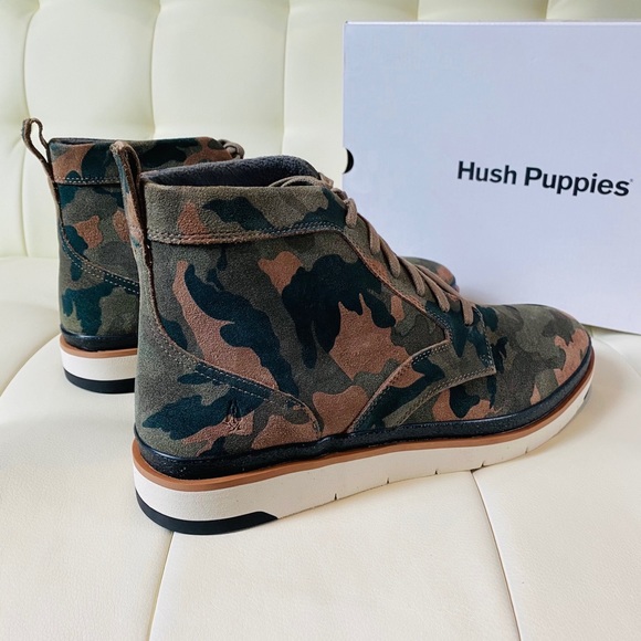 NEW HUSH PUPPIES Men’s Camo Boots - Picture 4 of 14